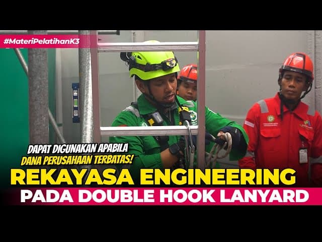 Rekayasa Engineering Pada Double Hook Lanyard