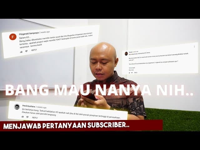 Siapa yang Menjadi Ketua P2K3