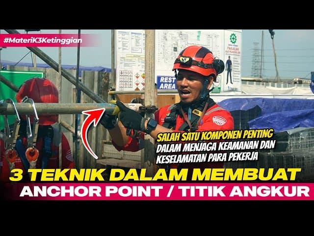 3 Teknik Dalam Membuat Anchor Point/Titik Angkur