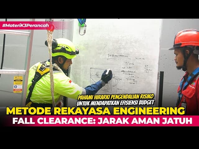 Rekayasa Engineering Untuk Mendapatkan Fall Clearance: Jarak Jatuh Aman