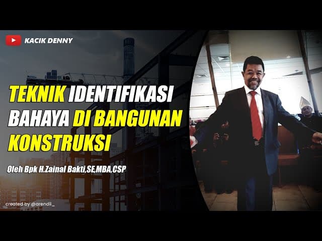 Teknik Identifikasi Bahaya di Bangunan Konstruksi