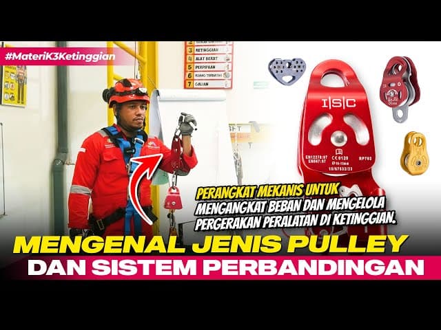 Mengenal Jenis Pulley dan Sistem Perbandingan