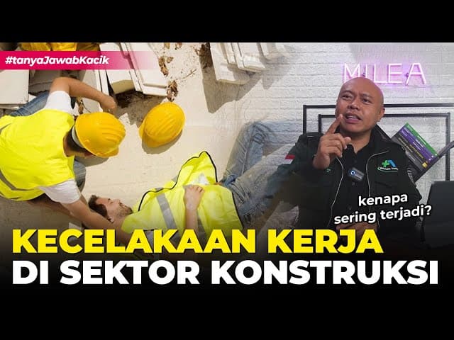 Penyebab Terjadinya Kecelakaan Kerja di Bidang Konstruksi