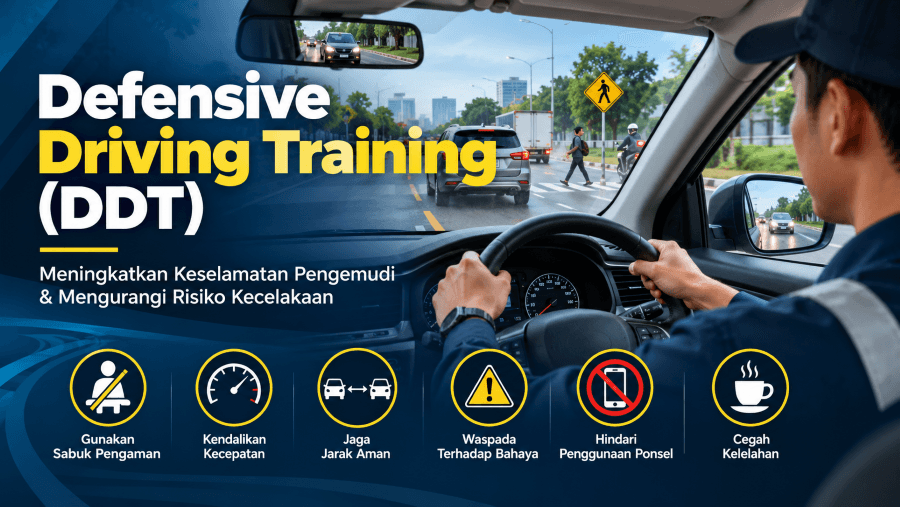 Defensive Driving Training (DDT): Pentingnya Pelatihan Berkendara Aman bagi Perusahaan