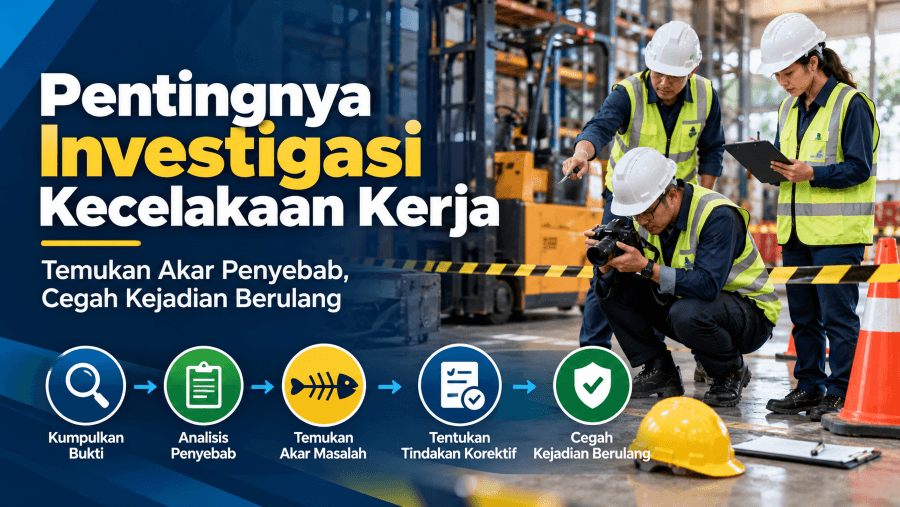 Pentingnya Investigasi Kecelakaan Kerja: Menemukan Akar Penyebab dan Mencegah Kejadian Berulang