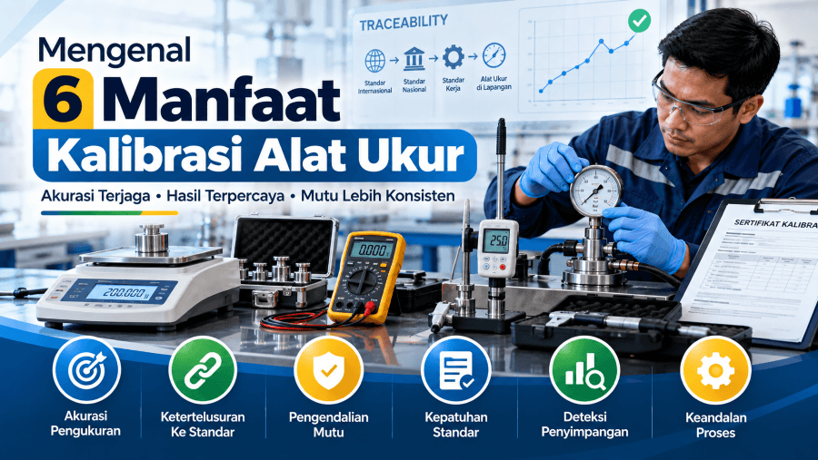Mengenal 6 Manfaat Kalibrasi Alat Ukur bagi Akurasi dan Mutu Pengukuran