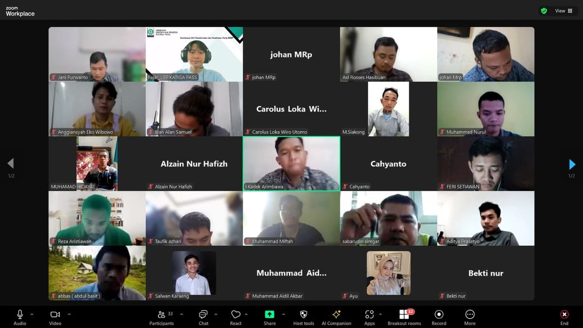 Ahli K3 BNSP Batch 19