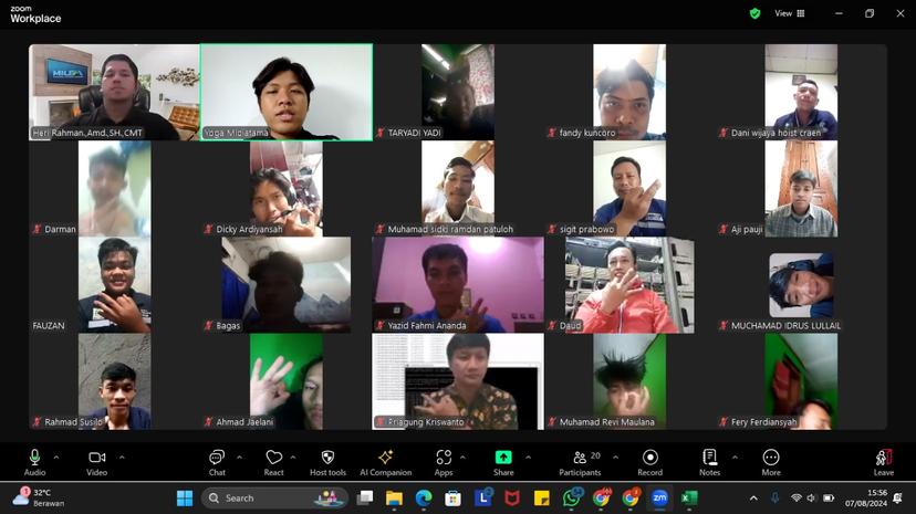 Tenaga Kerja Bangunan Tinggi Tingkat 2 (TKBT) Batch 84