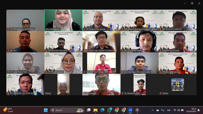 Ahli Muda K3 Konstruksi Batch 130