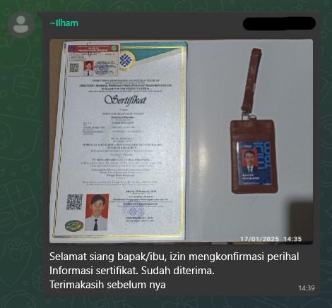 Petugas Peran Kebakaran (Kelas D) Batch 129