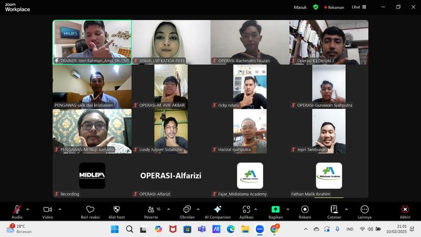 Petugas Keselamatan dan Kesehatan Kerja Batch 3