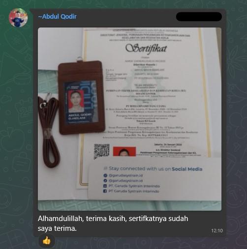Teknisi K3 Listrik Batch 70
