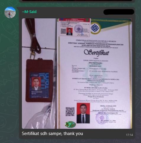 Petugas Peran Kebakaran (Kelas D) Batch 135