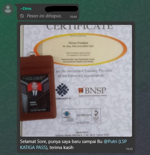 Ahli K3 BNSP Batch 35