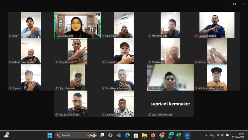 Tenaga Kerja Pada Ketinggian Tingkat 1 (TKPK) Batch 40