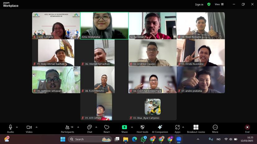 Ahli Muda K3 Konstruksi Batch 143