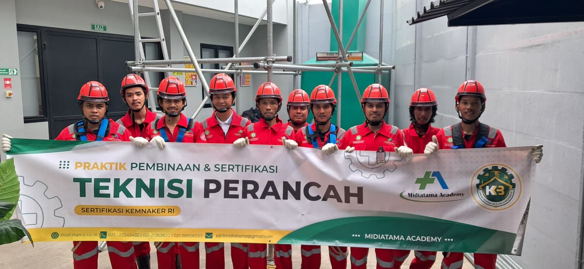 Teknisi K3 Perancah Batch 34