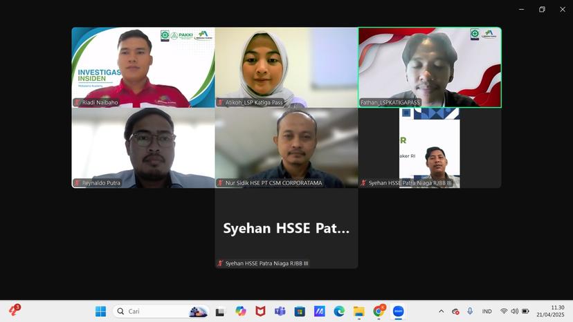 Investigasi Insiden Batch 17