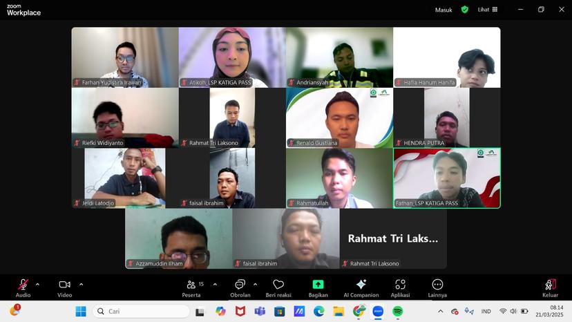 Petugas Keselamatan dan Kesehatan Kerja Batch 5