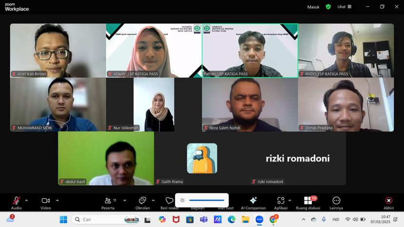 Operator Keselamatan dan Kesehatan Kerja Batch 4