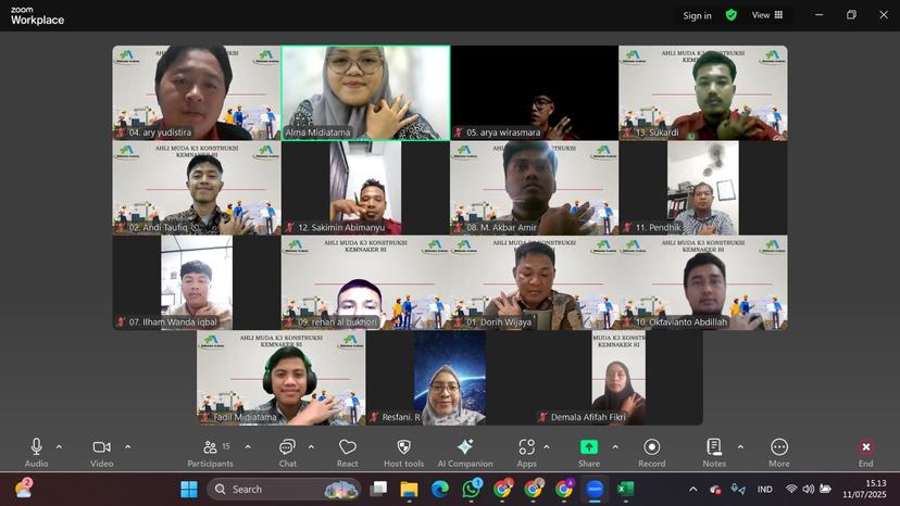 Ahli Muda K3 Konstruksi Batch 150