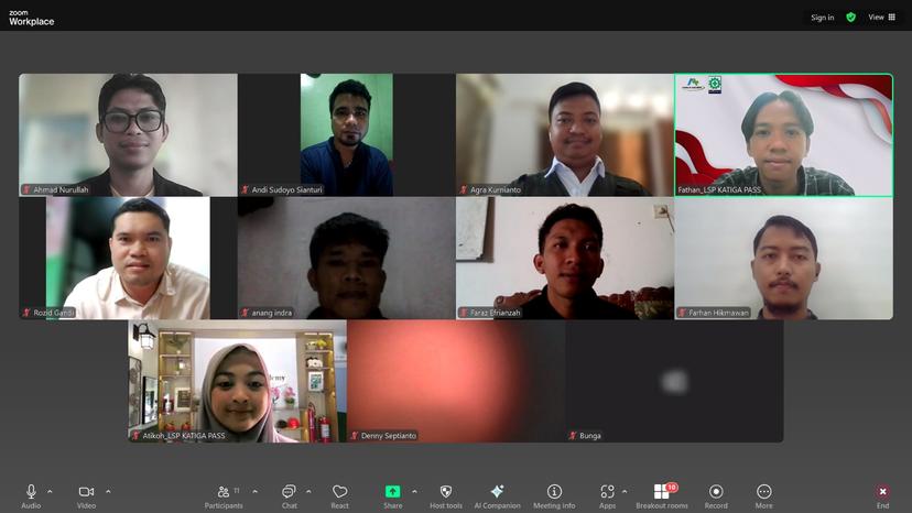 Operator Keselamatan dan Kesehatan Kerja Batch 10