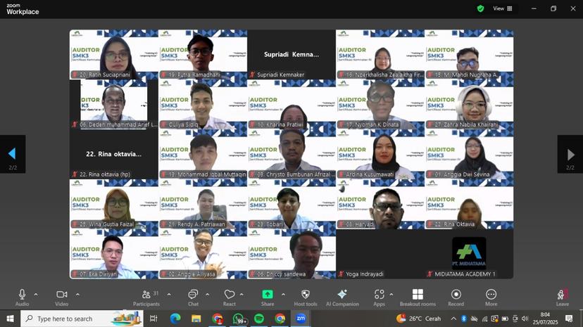 Auditor SMK3 Batch 97