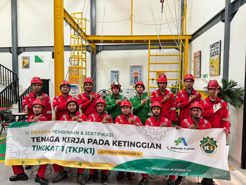Tenaga Kerja Pada Ketinggian Tingkat 1 (TKPK) Batch 60