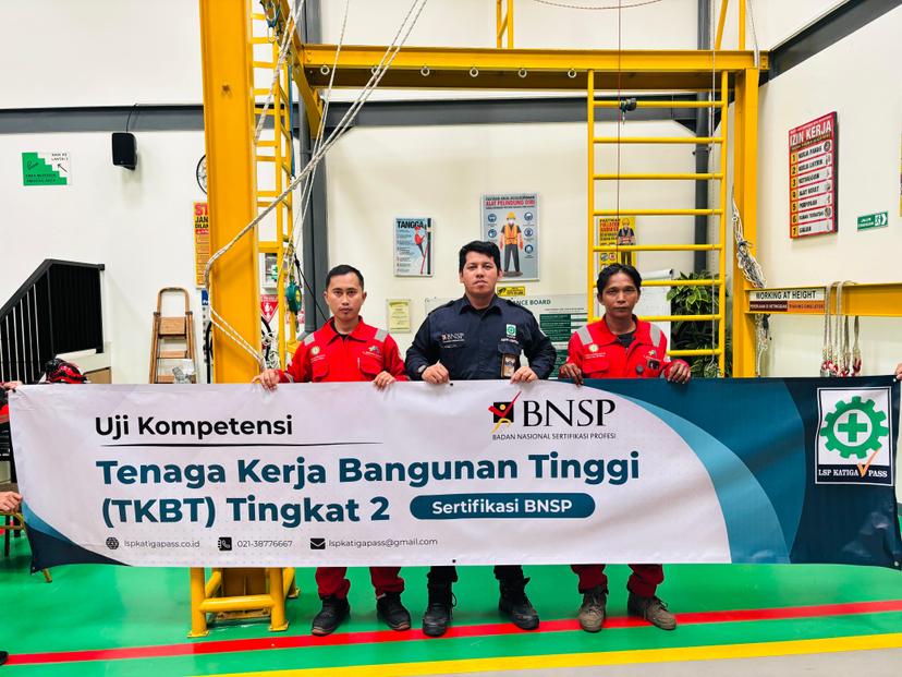 Tenaga Kerja Bangunan Tinggi Tingkat 2 (TKBT2) BNSP Batch 5
