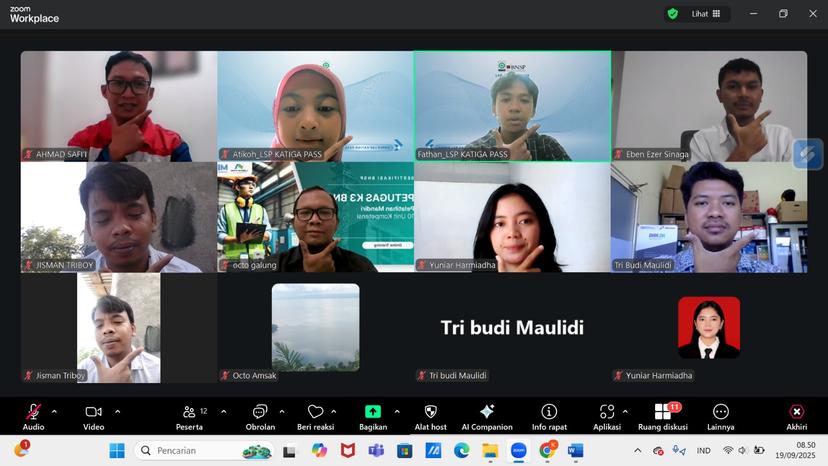 Operator Keselamatan dan Kesehatan Kerja Batch 15
