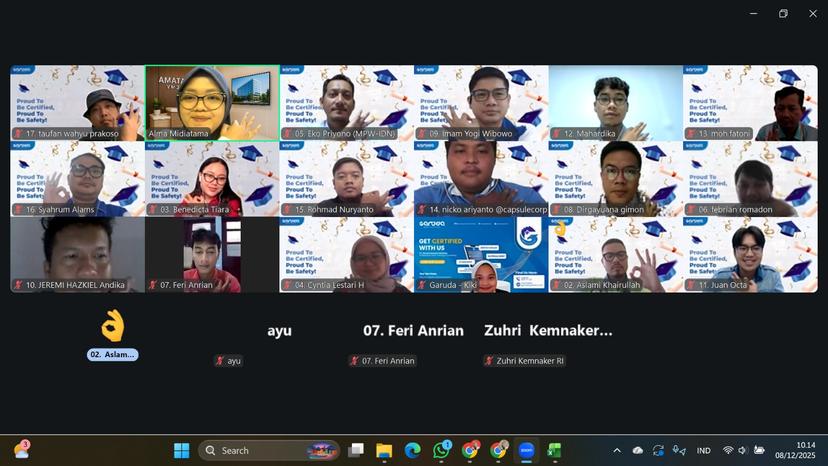 Ahli Muda K3 Konstruksi Batch 162