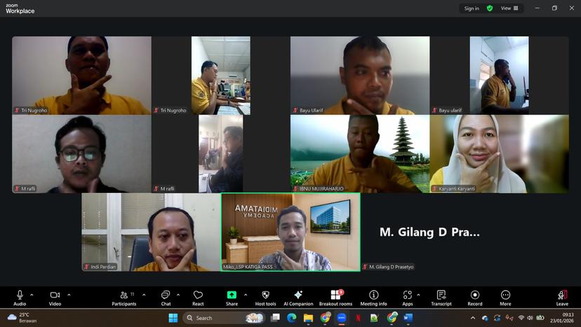 Petugas Keselamatan dan Kesehatan Kerja Batch 25