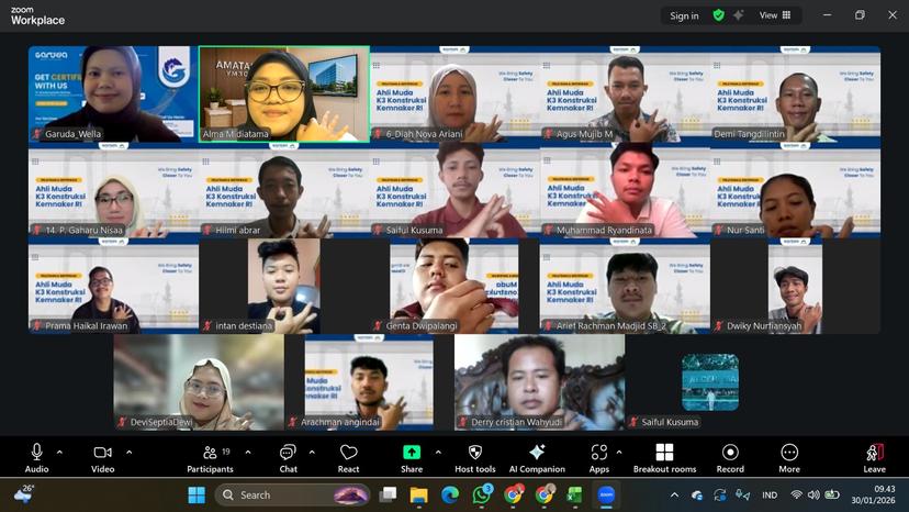 Ahli Muda K3 Konstruksi Batch 164