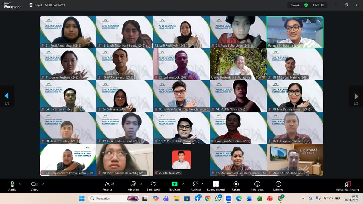 Ahli K3 Umum Batch 249