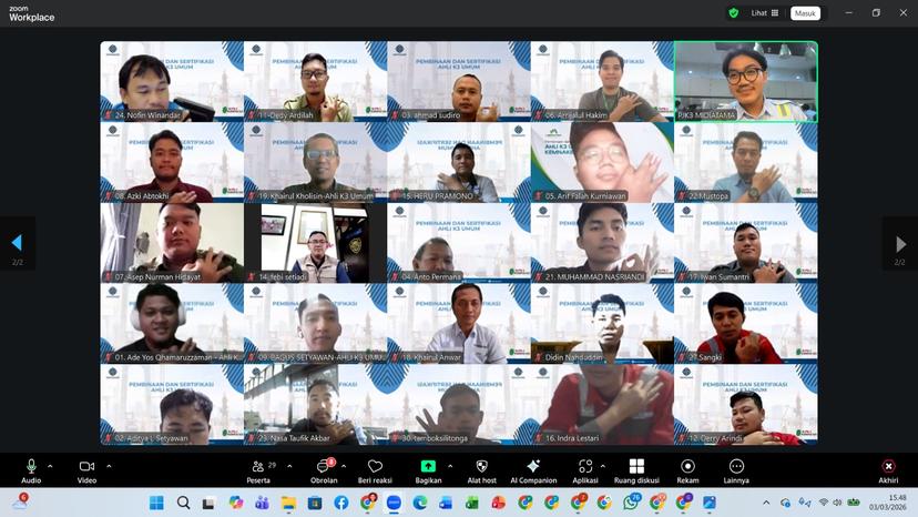 Ahli K3 Umum Batch 254