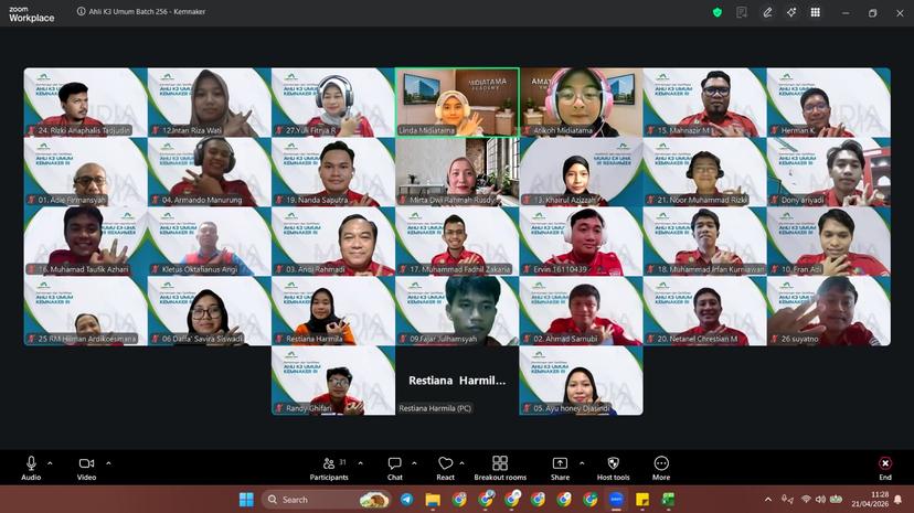 Ahli K3 Umum Batch 256