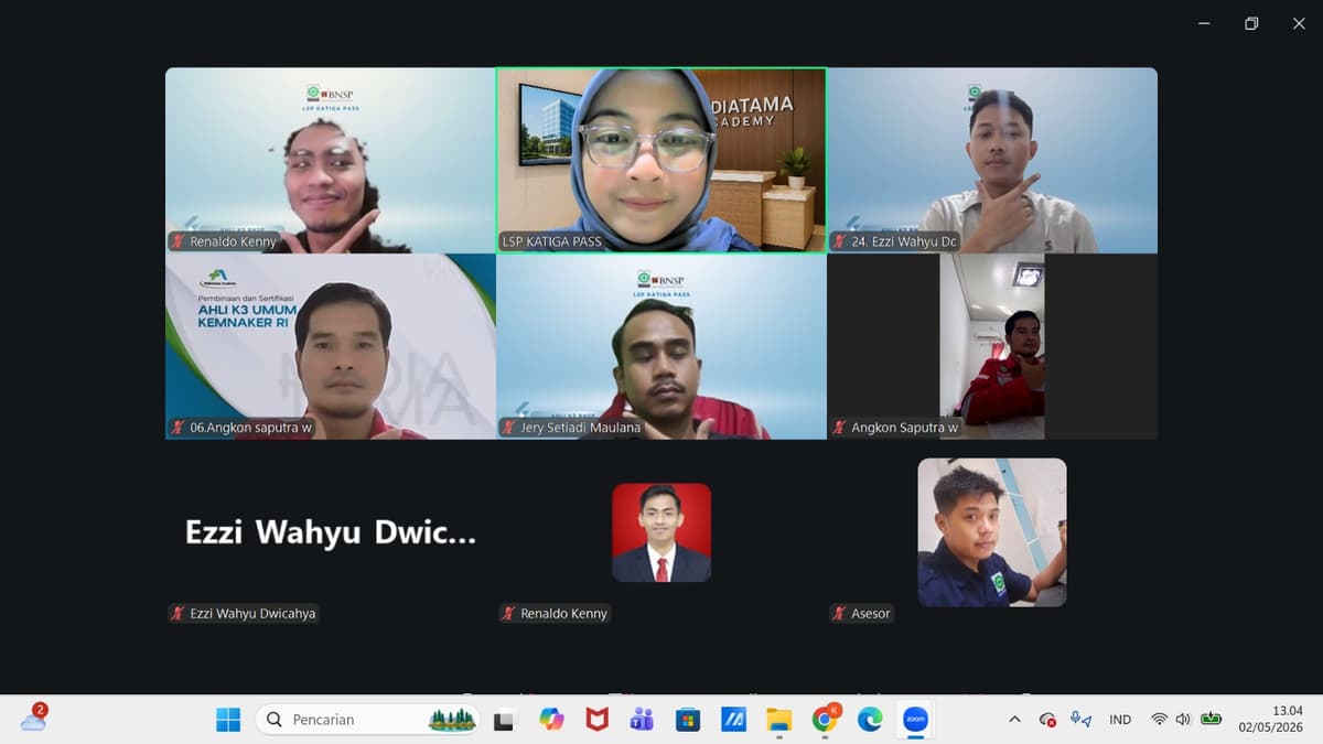 Ahli K3 BNSP Batch 77