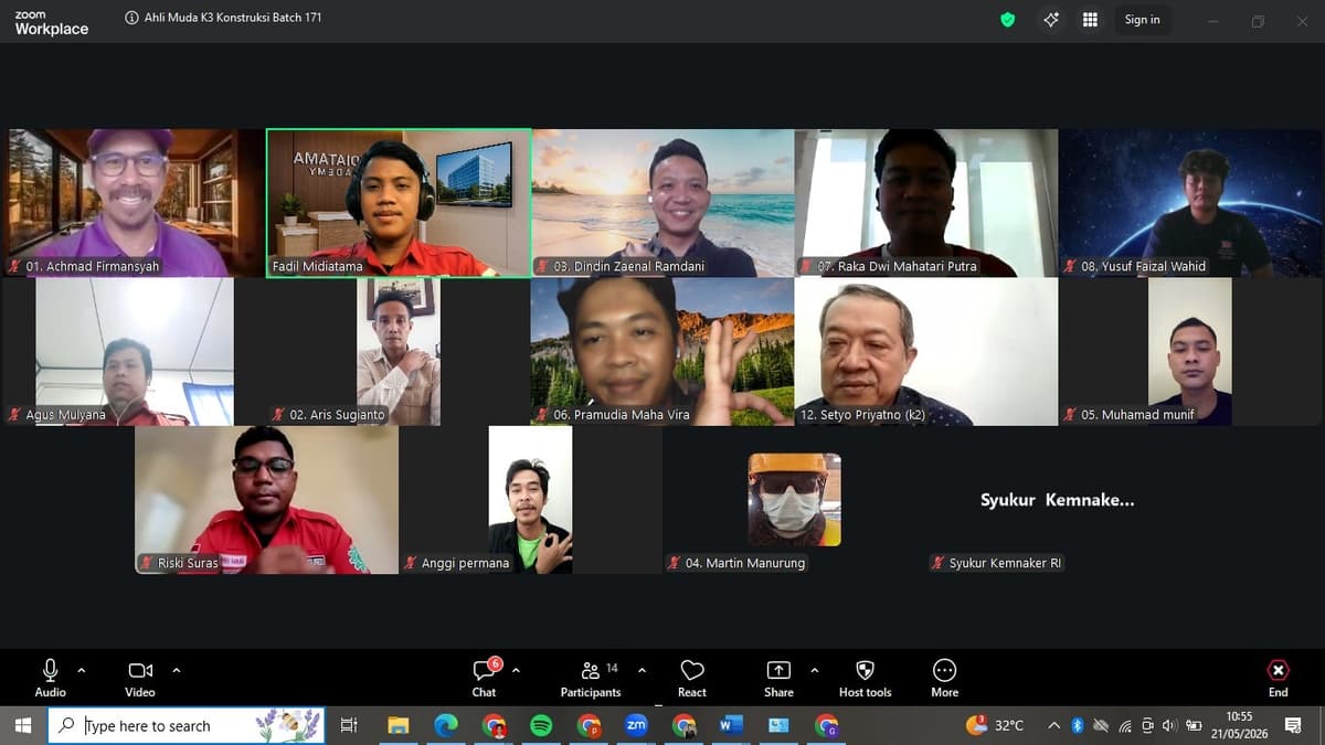 Ahli Muda K3 Konstruksi Batch 171