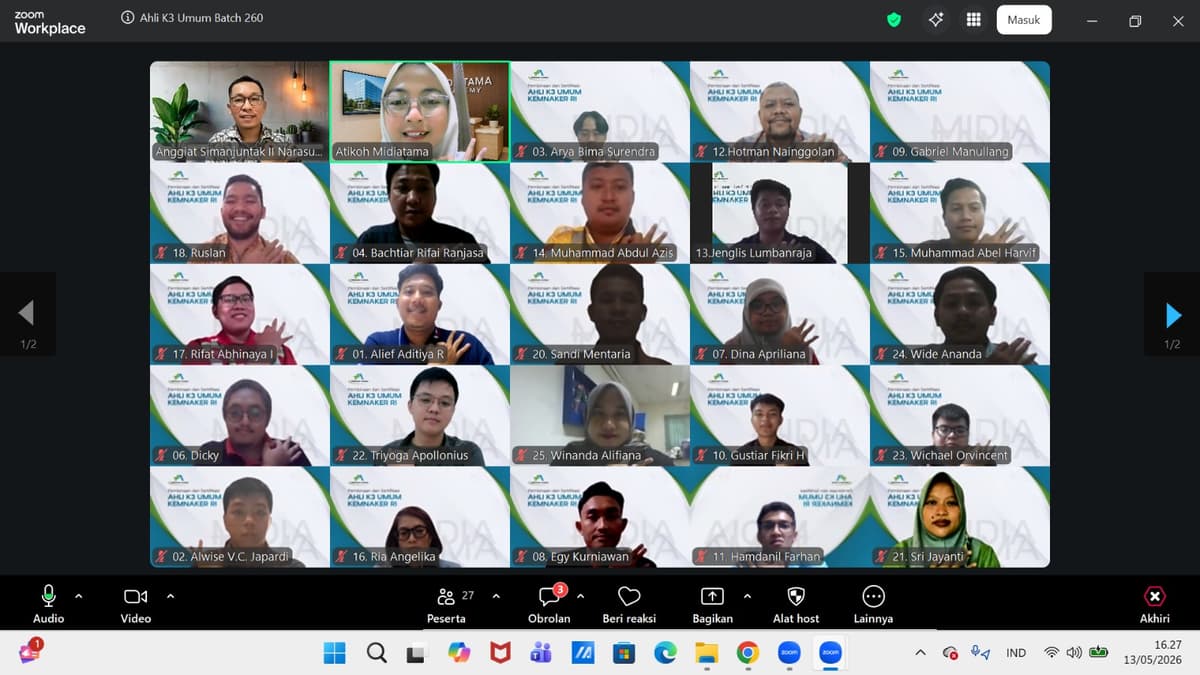 Ahli K3 Umum Batch 260