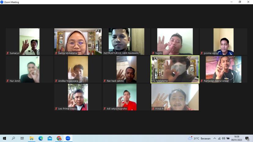 Awareness Bekerja di Ketinggian Batch 9
