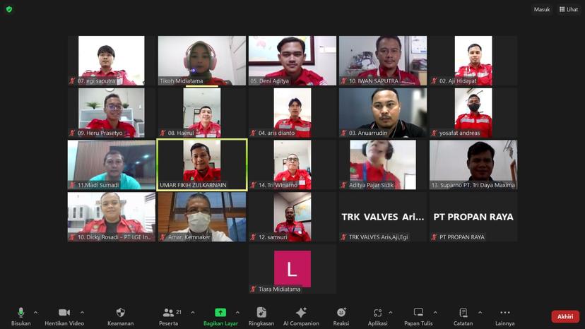 Operator Forklift Kelas II Batch 21
