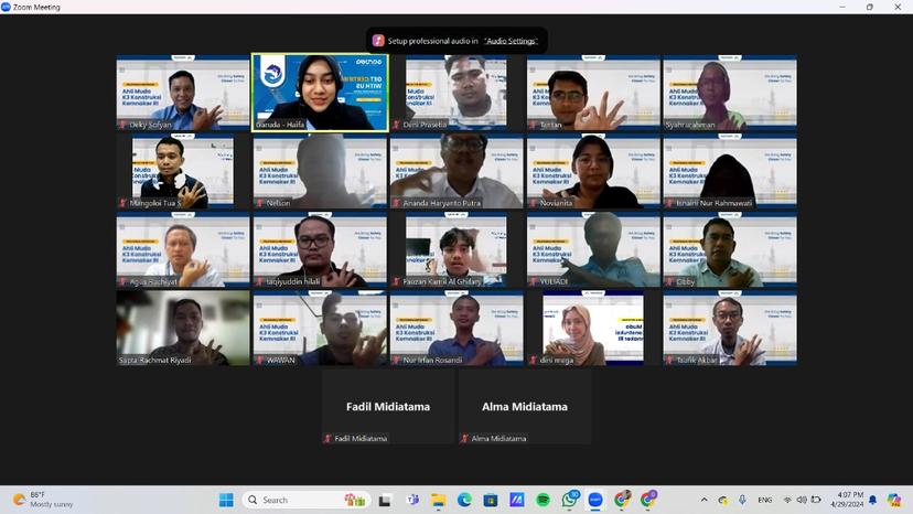 Ahli Muda K3 Konstruksi Batch 116