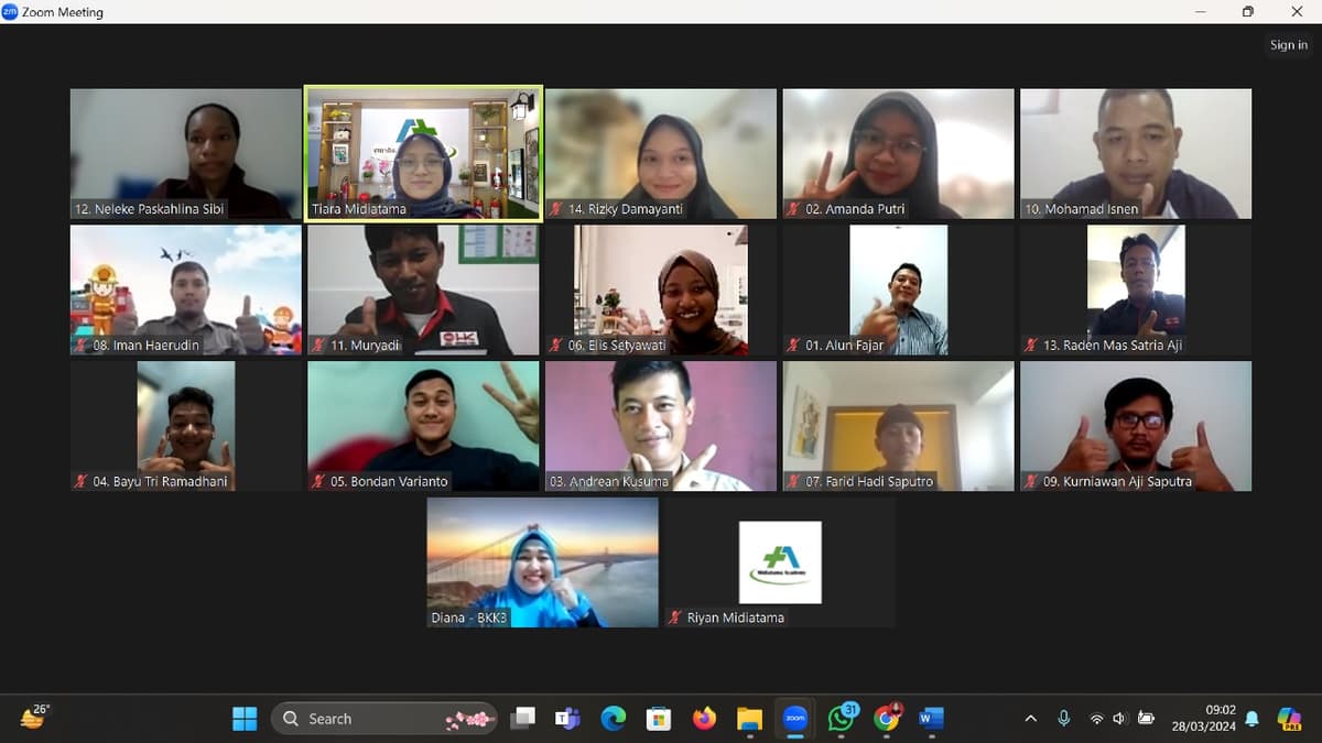 Petugas Peran Kebakaran (Kelas D) Batch 109