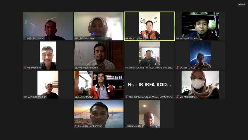 Teknisi K3 Perancah Batch 19