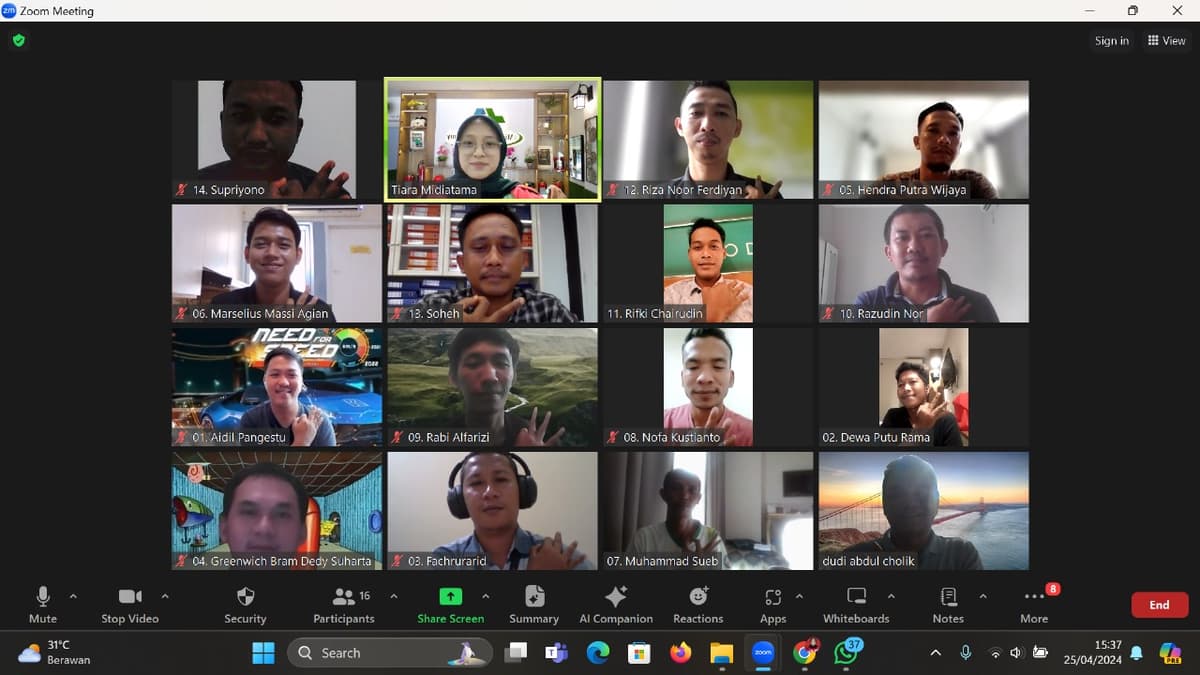 Tenaga Kerja Pada Ketinggian Tingkat 1 (TKPK) Batch 20