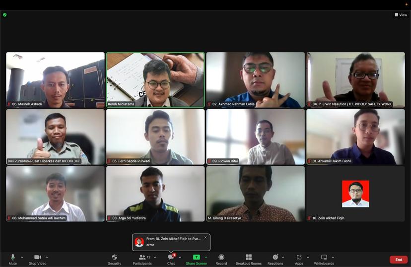 Ahli K3 Muda Lingkungan Kerja Batch 4
