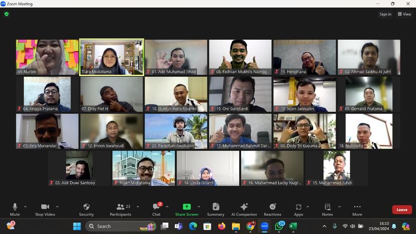 Petugas Peran Kebakaran (Kelas D) Batch 110