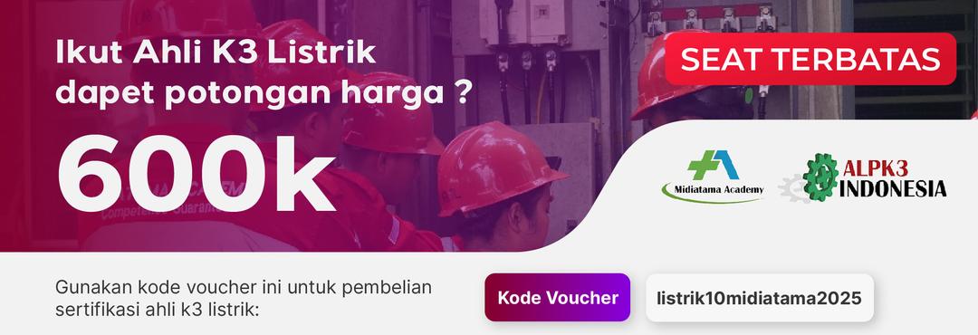 Gambar promo Ahli K3 Listrik Batch 58