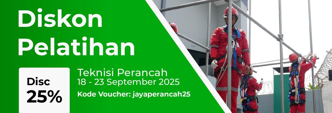Gambar promo Teknisi K3 Perancah Batch 44