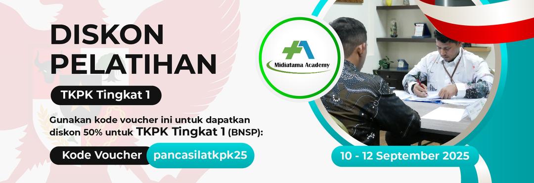 Gambar promo TKPK Tingkat 1 BNSP Batch 10